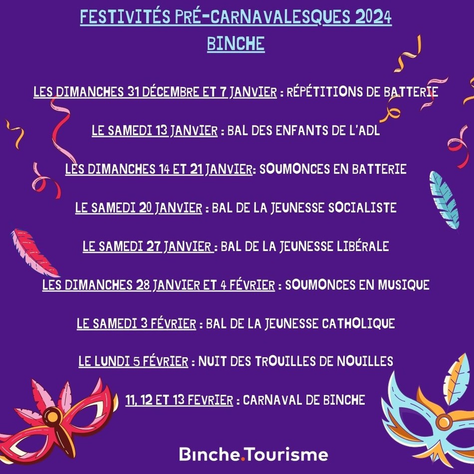 Festivités pré carnavalesques 2024