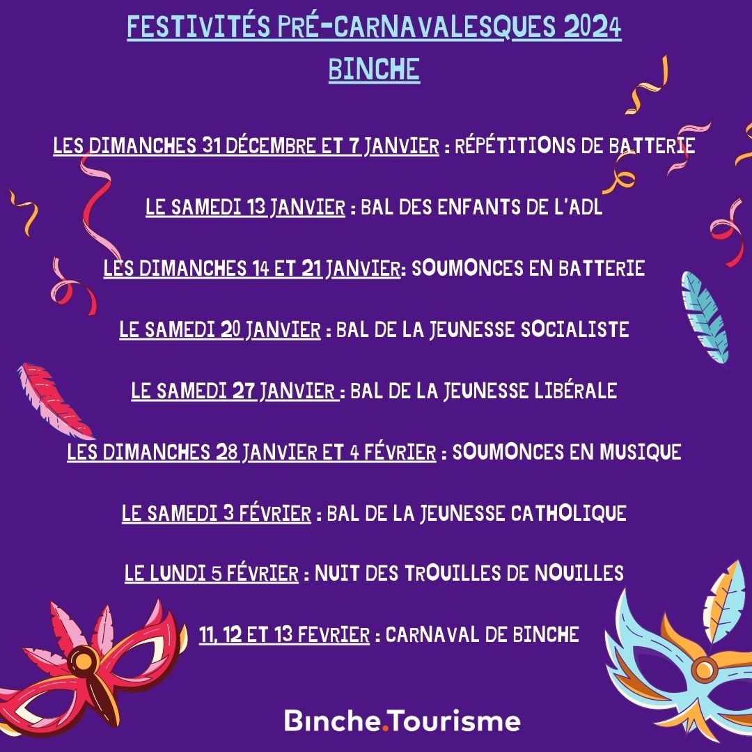 Festivités pré carnavalesques 2024
