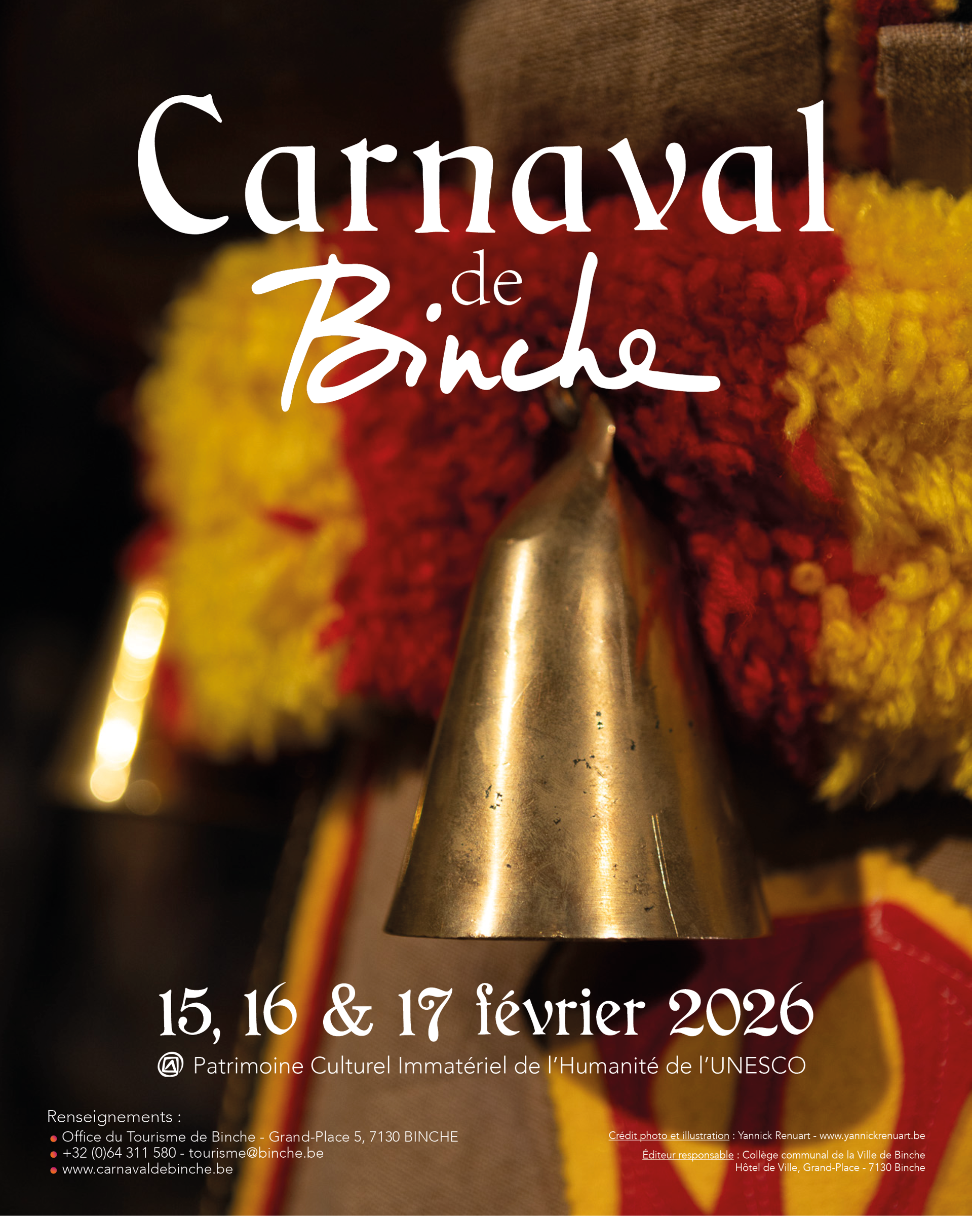 2026 affiche carnaval de Binche