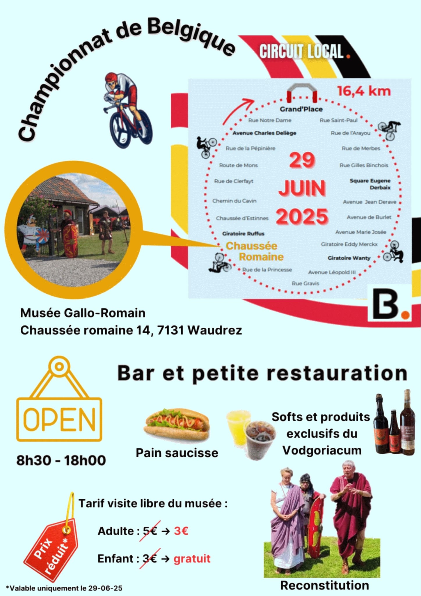 Affiche musée Gallo romain
