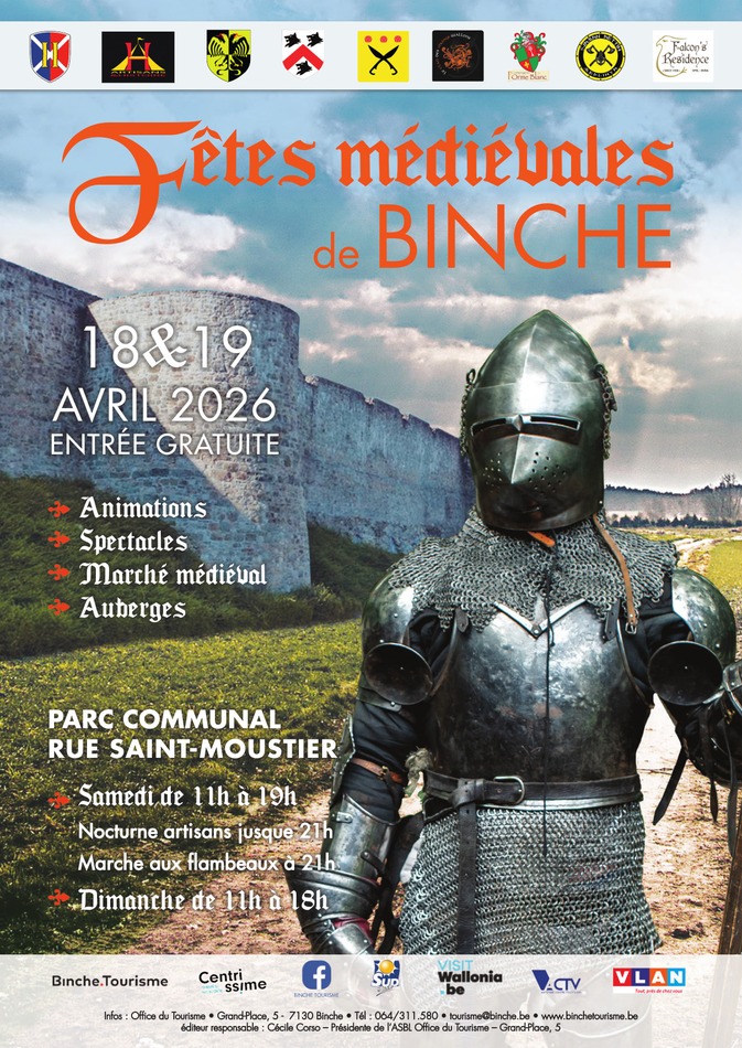 Affiche Fêtes Médiévales 2026