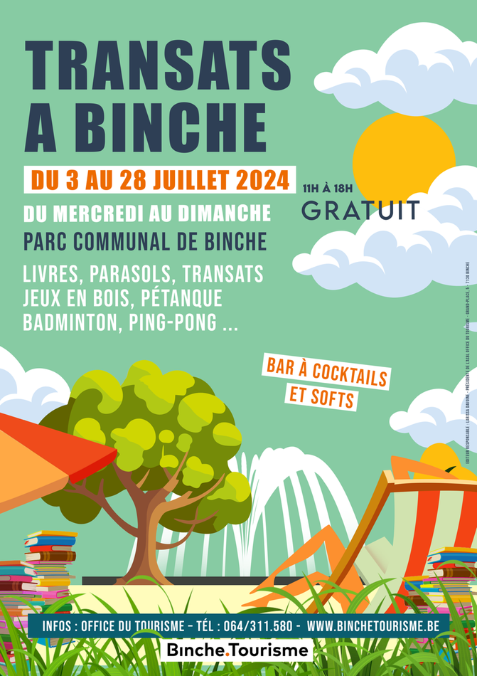 Affiche Transats à Binche