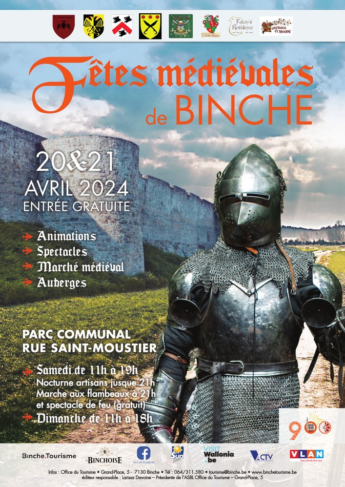 Affiche Fêtes Médiévales 2024