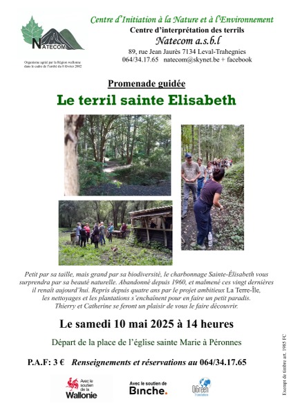 Le terril sainte Elisabeth 10 mai 2025