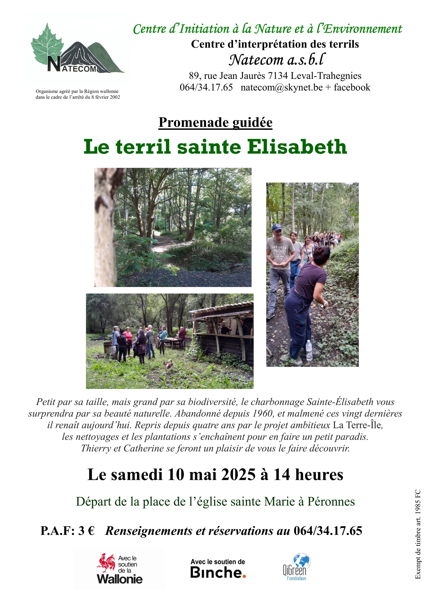Le terril sainte Elisabeth 10 mai 2025