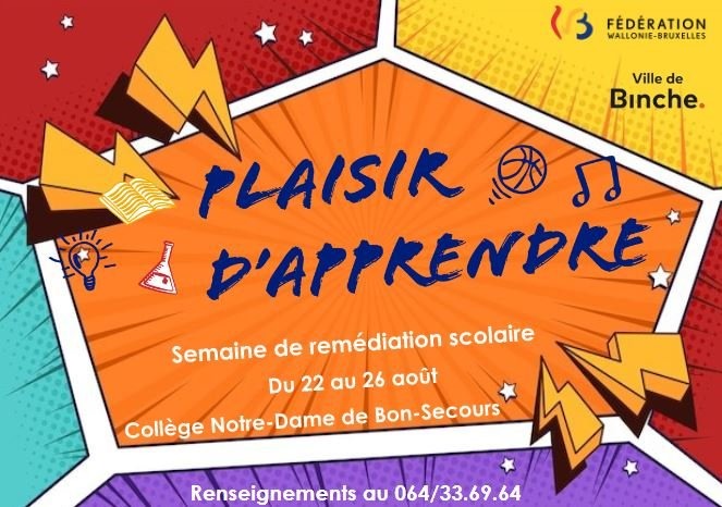 Plaisir d'apprendre